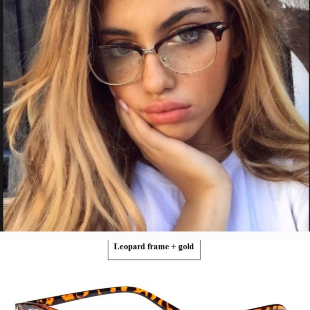 Retro eyeglasses